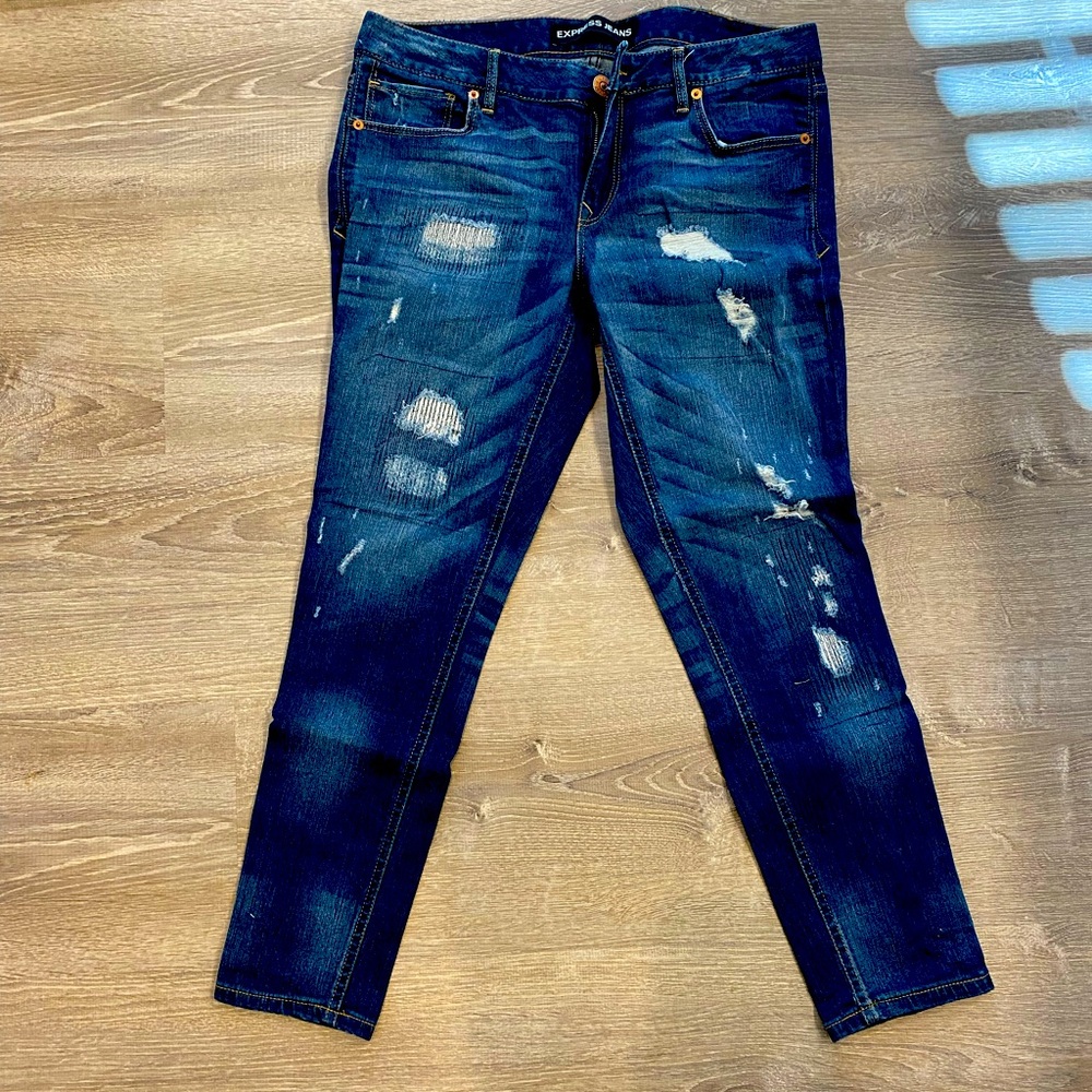 Express Mid Rise Jeans